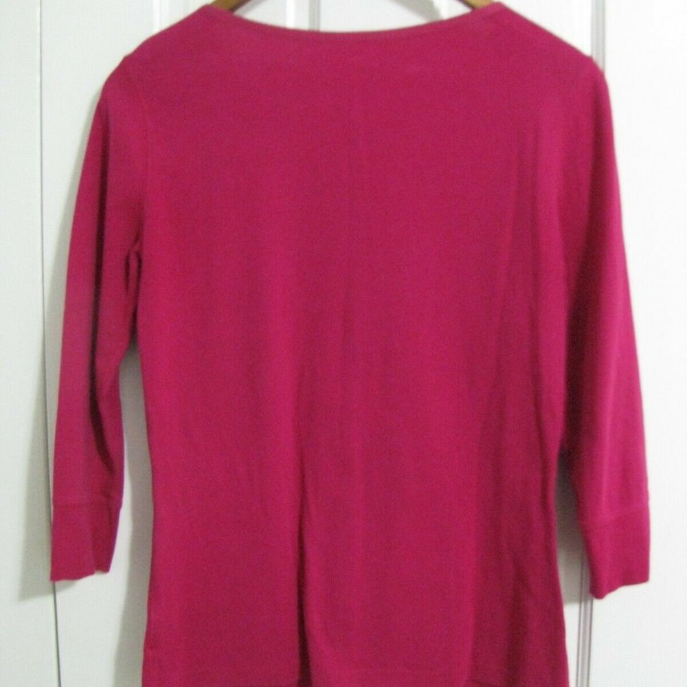 Eddie Bauer women's 3/4 slv top Extra Small - Picture 2 of 3